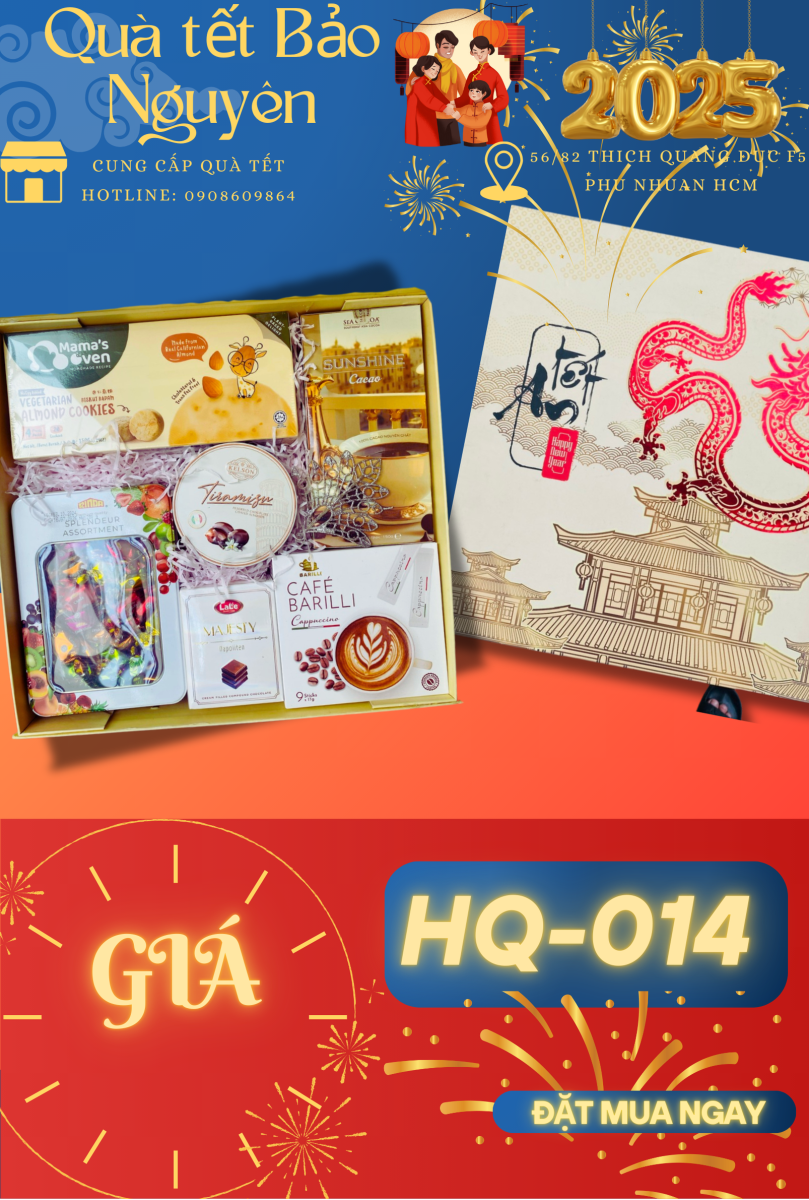 Hộp quà Tết 2025 - HQ014