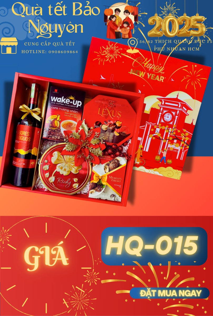 Hộp quà Tết 2025 - HQ015