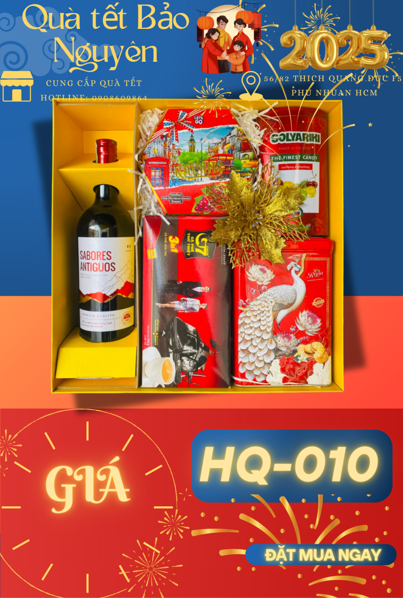 Hộp quà Tết 2025 - HQ010