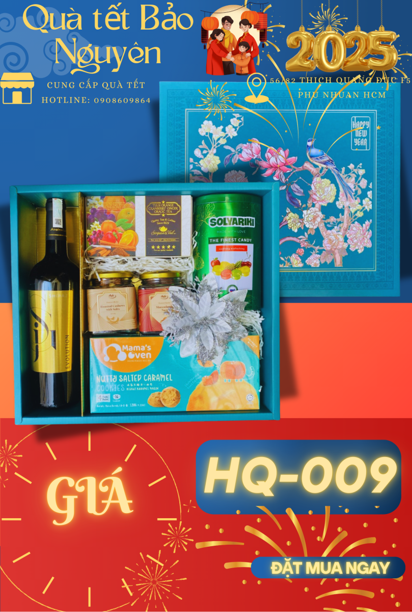 Hộp quà Tết 2025 - HQ009