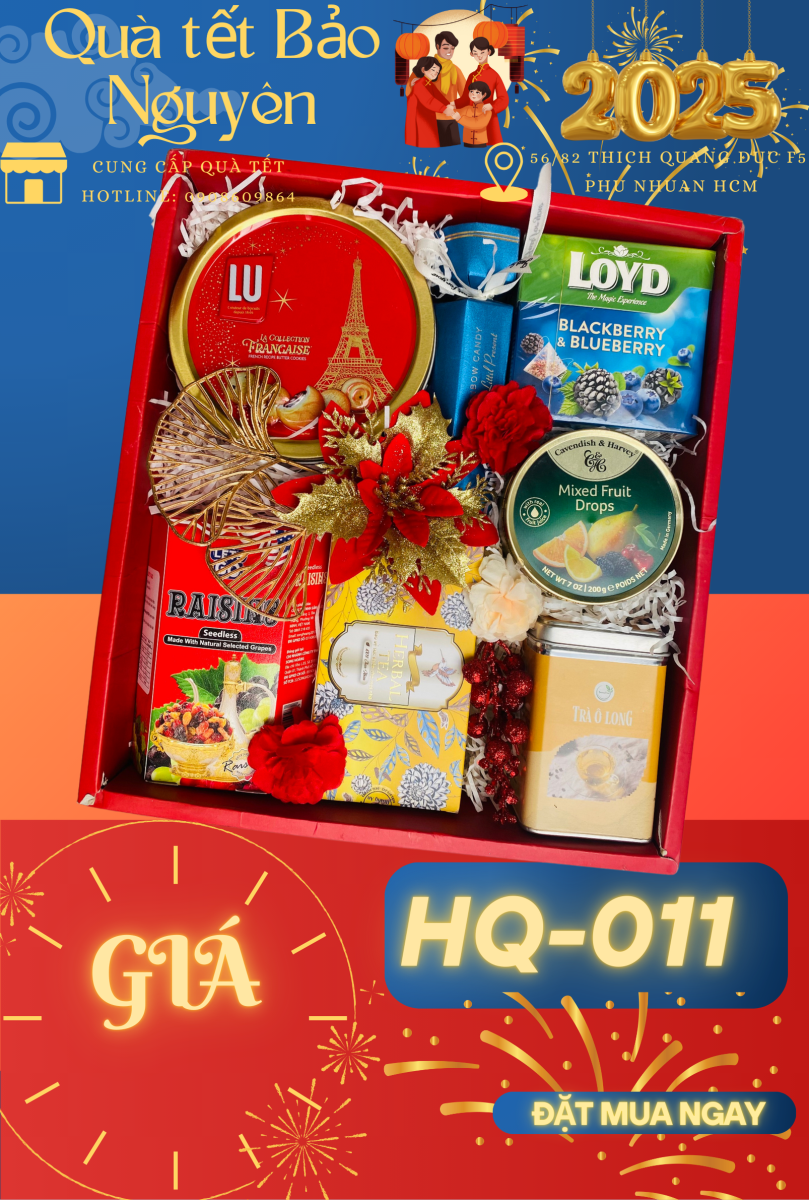 Hộp quà Tết 2025 - HQ011