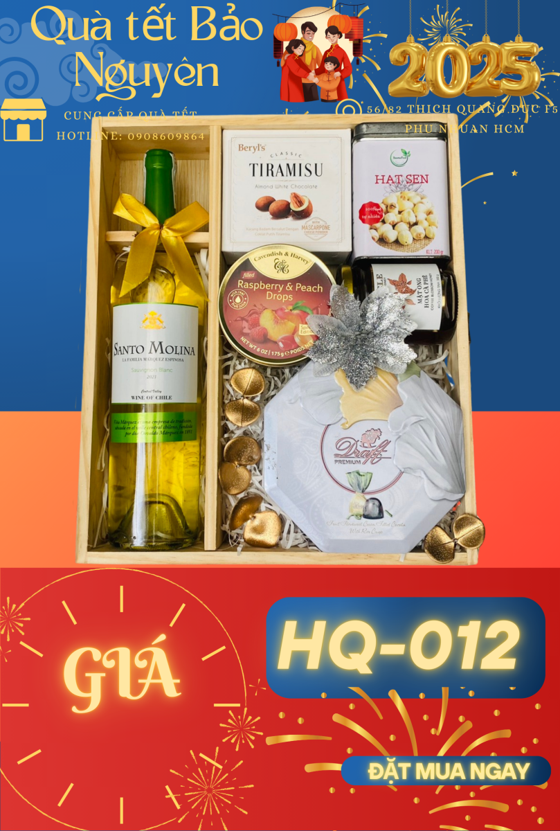 Hộp quà Tết 2025 - HQ012