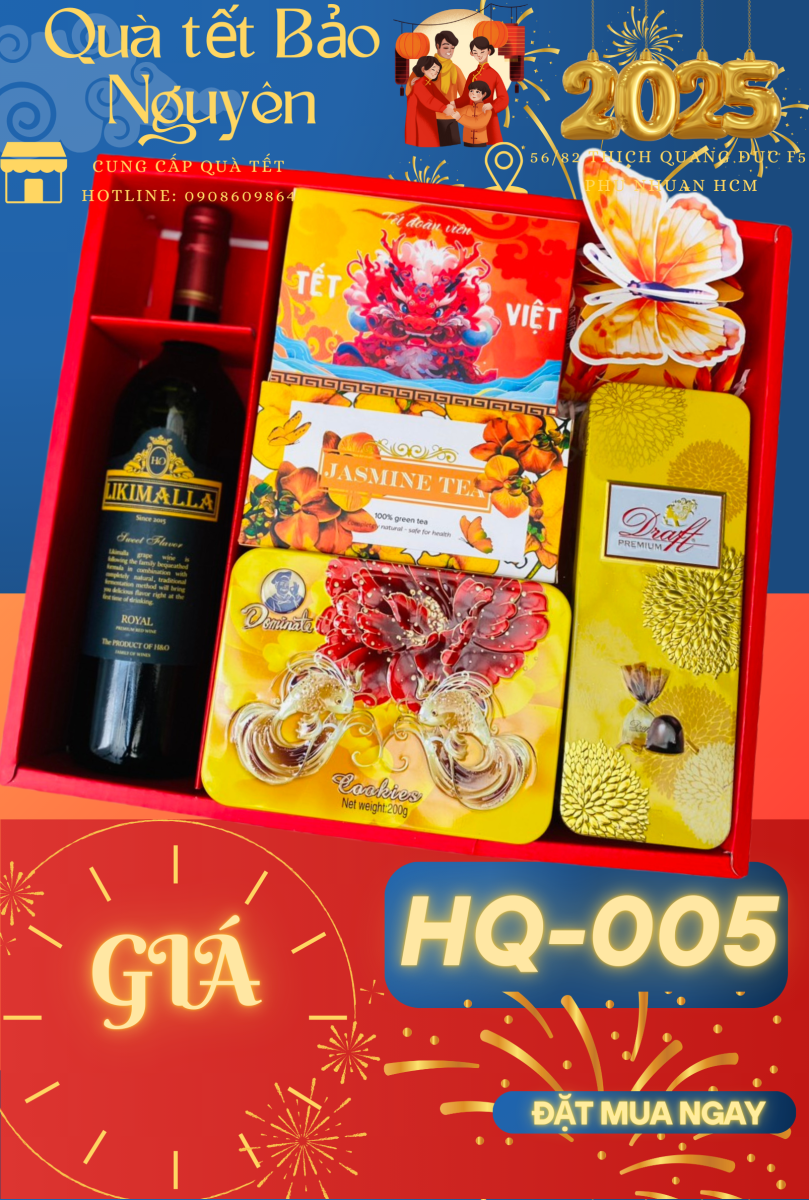 Hộp quà Tết 2025 - HQ05