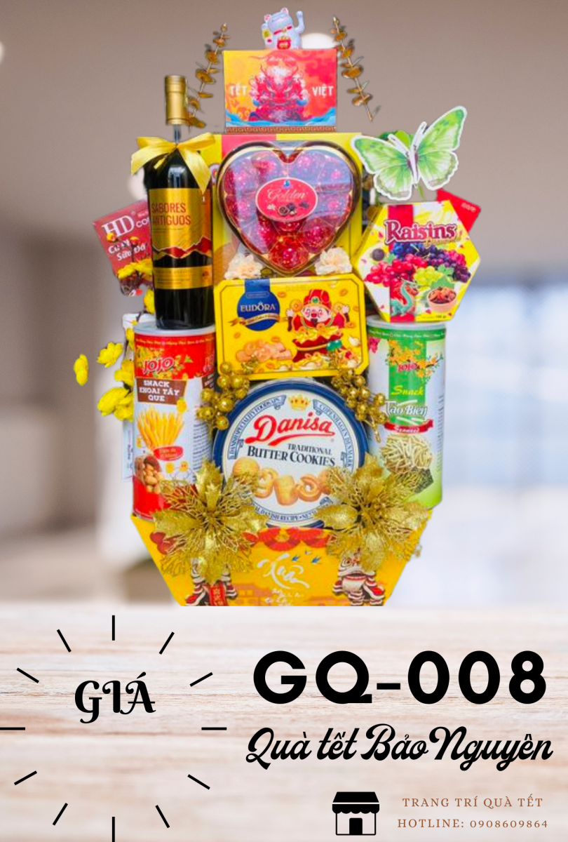 Giỏ quà Tết 2025 - GQ008
