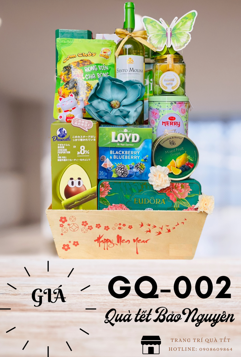 Giỏ quà Tết 2025 - GQ002