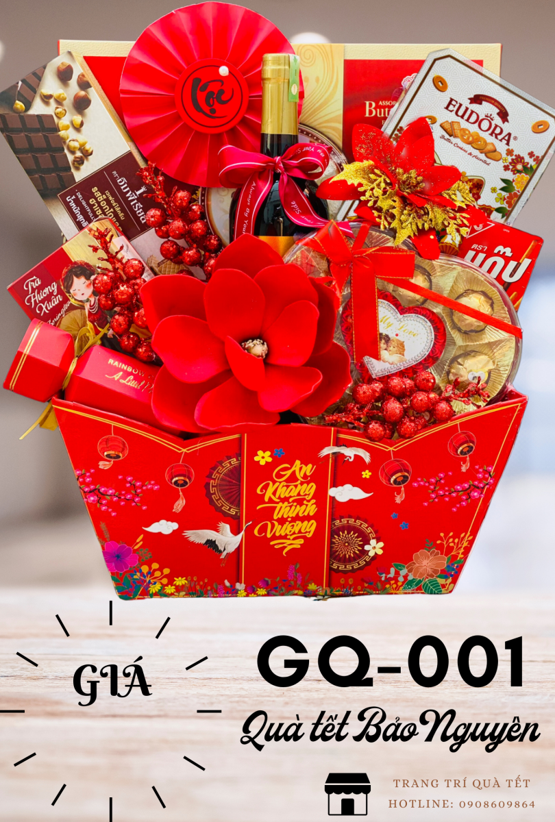 Giỏ quà Tết 2025 - GQ001