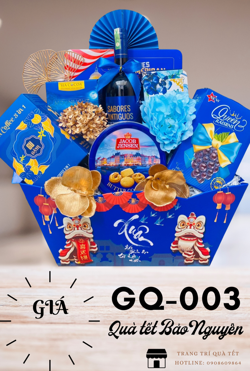 Giỏ quà Tết 2025 - GQ003