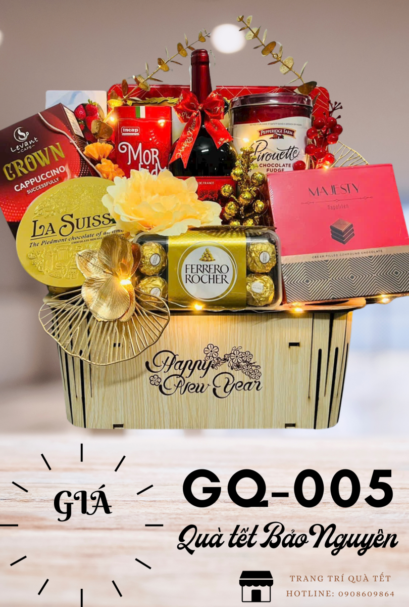 Giỏ quà Tết 2025 - GQ005