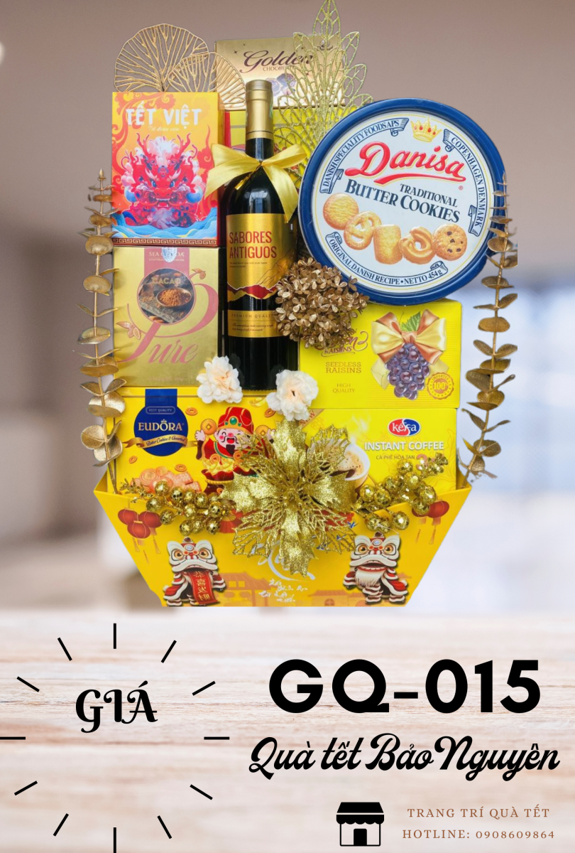 Giỏ quà Tết 2024 - GQ015