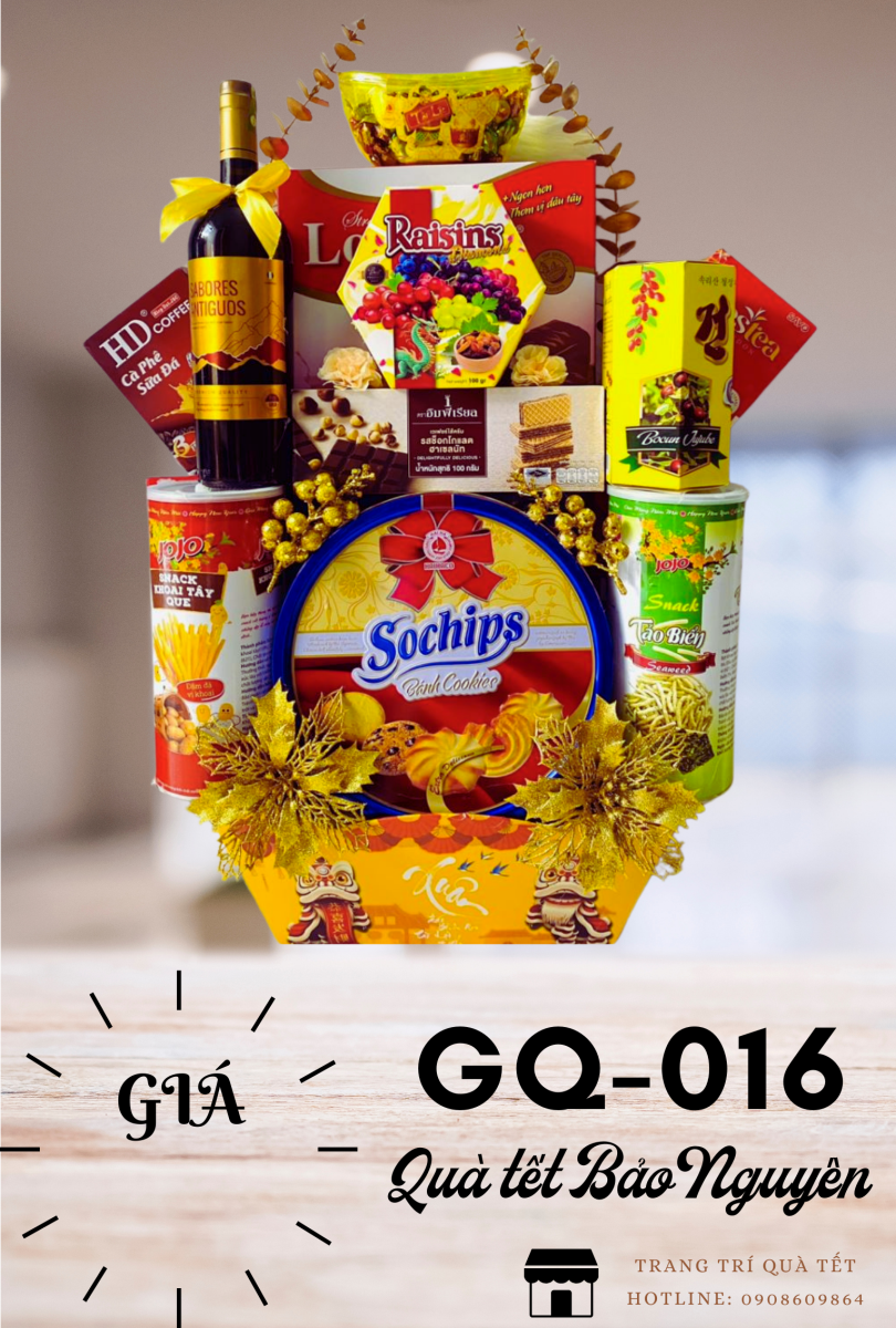 Giỏ quà Tết 2024 - GQ016