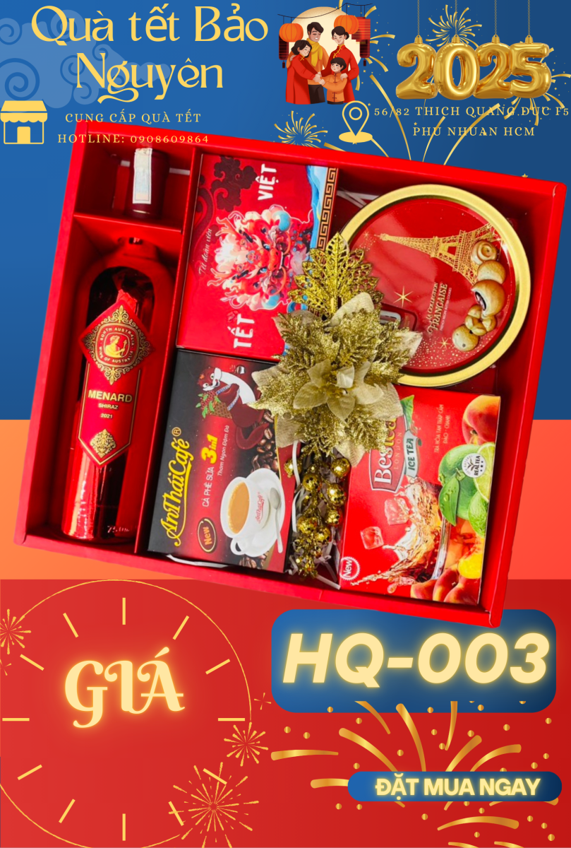 Hộp quà Tết 2025 - HQ003