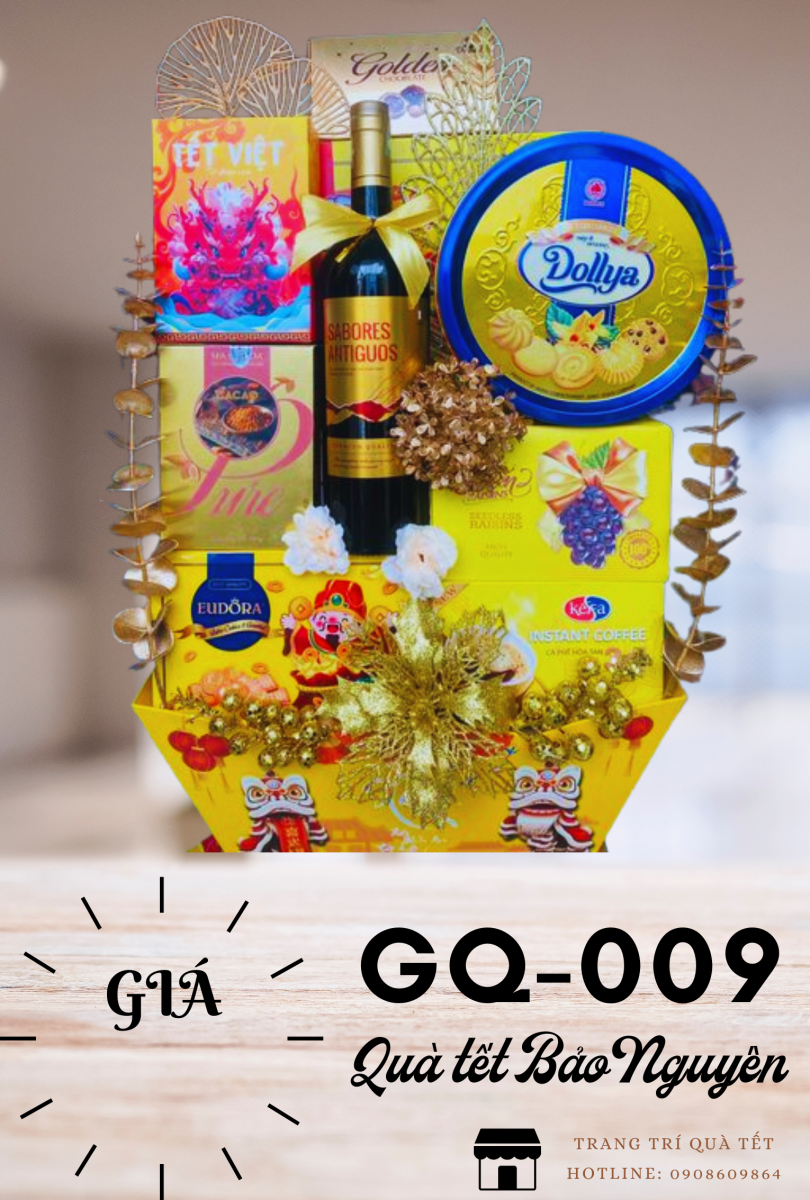Giỏ quà Tết 2025 - GQ009